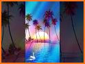 Cool Holiday Vacation Summer Beach Keyboard Theme related image