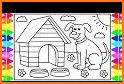 Cute Dogs Coloring Pages related image