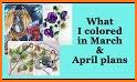 April Coloring related image