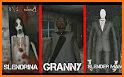 Granny horror against grandpa horror, slenderman . related image