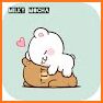 😍Animated Milk Mocha Bear Stikers For Whatsapp🦋 related image
