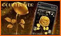 Flower Golden Launcher Theme related image