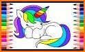 Unicorn Coloring Pages For Kids related image