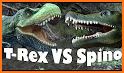 T-Rex Fights Spinosaurus related image
