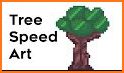 Trees & Leaves Color by Number - Pixel Art Game related image