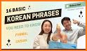 Learn Korean basic words and sentences related image