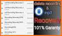 Recover deleted audio recording files Encryption related image