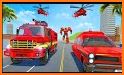 Ambulance Robot Car Game – Fire Truck Robot Games related image