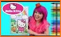 Hello Kitty Drawing Book related image