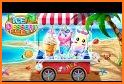 Ice Cream Games-Unicorn Ice Dessert Maker related image