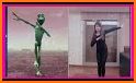 The green alien dance ( Dame Tu Cosita ) related image