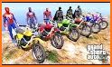 Superhero Bike Stunt GT Racing - Mega Ramp Games related image