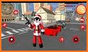 Green Santa Stickman Rope Hero Crime Simulator related image