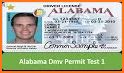 Alabama DMV Permit Practice Driving Test 2018 related image