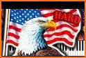 American Eagle Flag Keyboard Theme related image