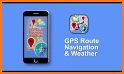 GPS Route Navigation & Weather related image