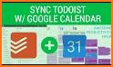 Calendar : sync with Google Calendar Agenda & ToDo related image