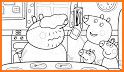 Food Coloring Book - kids Coloring Game related image