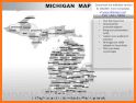 Mich State Maps related image