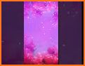 Dark Galaxy Purple Flower Theme related image