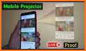 Live Video Projector Simulator - Mobile Projector related image