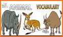 ABC animals puzzle picture vocabulary related image
