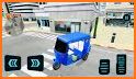 Police Tuk Tuk Transporter :Police Transport Games related image