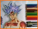 Coloring Goku dragon balls app by fans related image
