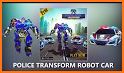 Robot War Car Transform: Crime City Robot Games related image
