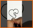 Easy Drawing- Happy puzzle drawing related image