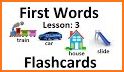 First Words Flashcards for baby/toddler/kids - US related image