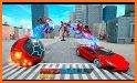 Red Ball Robot Car Transform: Flying Car Games related image