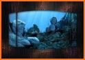 Ocean Night Clock & Aquarium Live Wallpaper related image