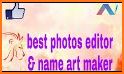 Name Art Photo Editor related image