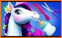 Animals unicorns, games for girls puzzles for kids related image