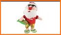 Sliding Santa related image