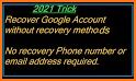 Recovering accounts without using the phone number related image