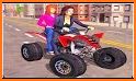 ATV : Quad Bike Mania Taxi Game Adventures 2019 related image
