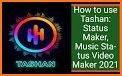 Tashan : Status Maker, Music Status Video Maker related image