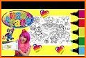 Donuts Coloring Book related image