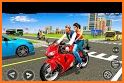 Bike Taxi Driving Simulator: Motorcycle Lift Game related image