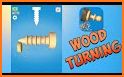 Wood Shop Turning 3D - Wood Simulator Game related image