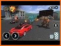 Real US Robot Fighting - Police Car Transport Game related image