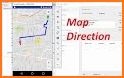GPS Route Tracker, Street view : Maps , Directions related image
