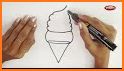 How to Draw Ice Cream - Learn Drawing related image