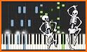 Smoking Skeleton Keyboard Theme related image