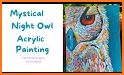 Abstract Owl Art Theme related image