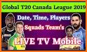 Live GT20 League 2019 : Global T20 Canada League related image