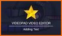 Add text to video: Text editor, watermark on video related image