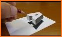 How to draw 3D Drawing step by step easy related image